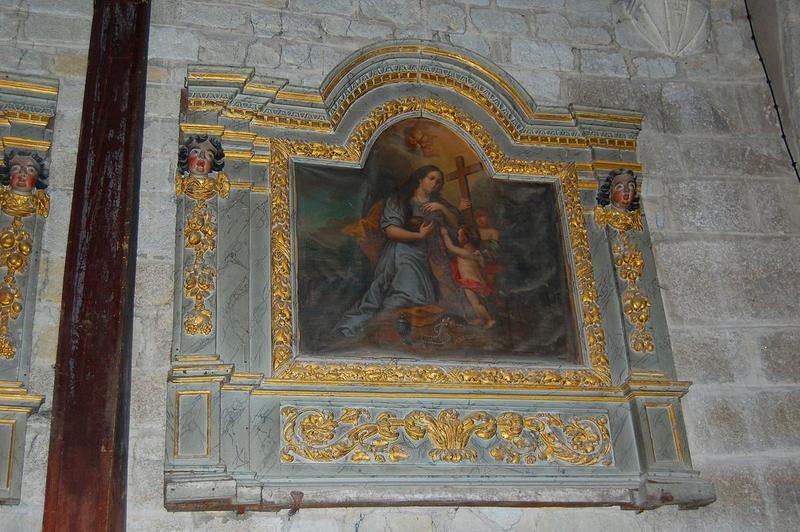 panneau de retable, tableau d'autel : sainte Marie-Madeleine, vue générale