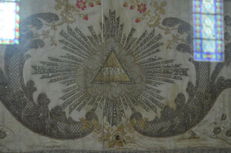Nappe d'autel, détail
