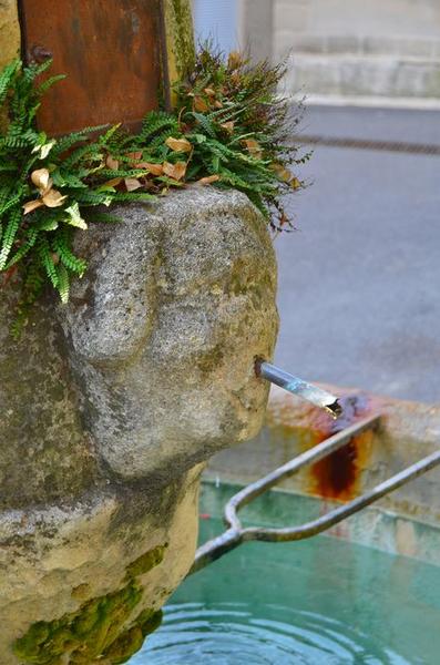 détail d'un des mascarons