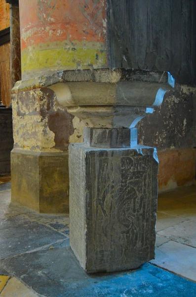 bénitier et son socle, vue générale - © Ministère de la Culture (France), Médiathèque du patrimoine et de la photographie, diffusion RMN-GP