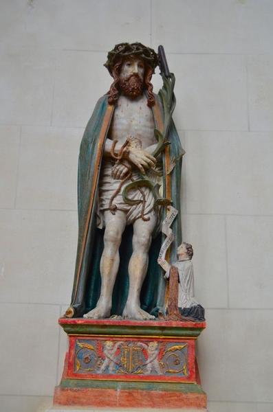 statue : Christ de Pitié, vue générale