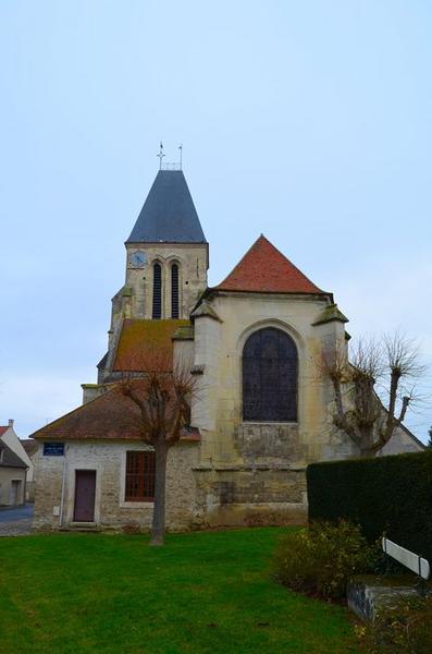 vue générale du chevet