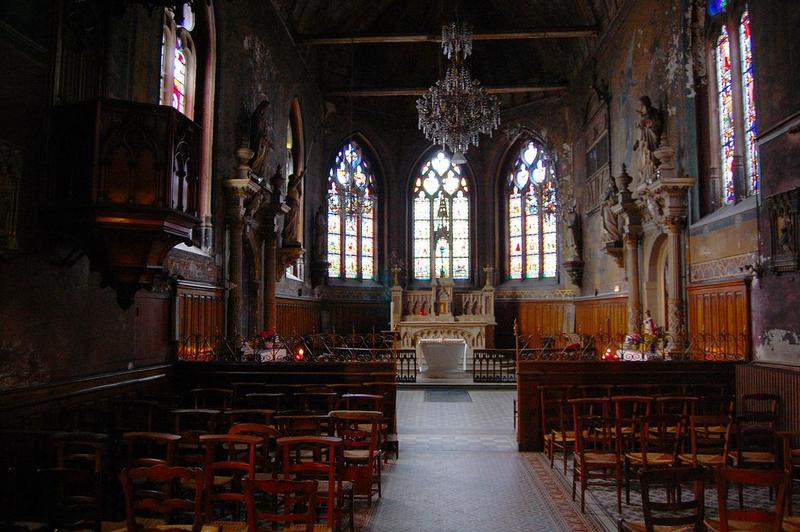 chapelle, vue générale de la nef