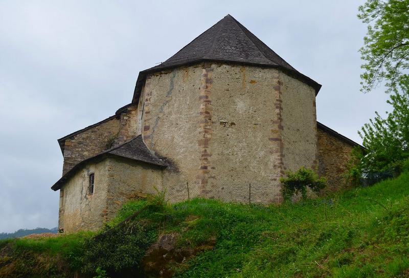 vue générale du chevet