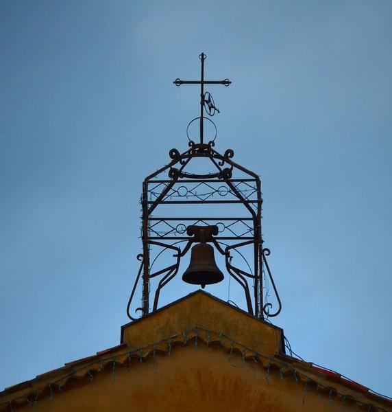 façade sud, détail du clocheton