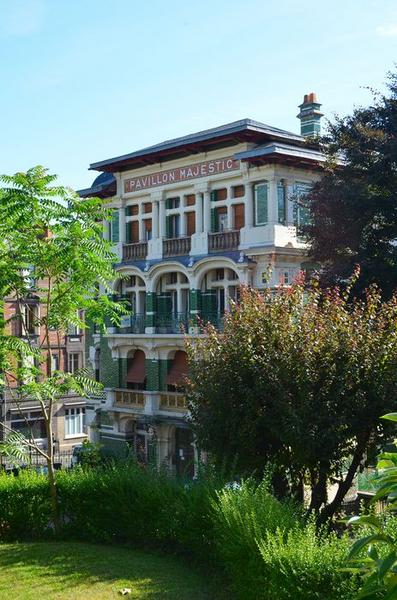 façade ouest, vue générale