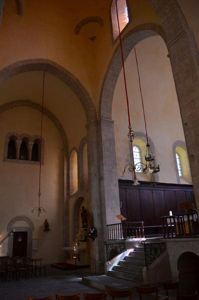 bars du transept nord, vue générale