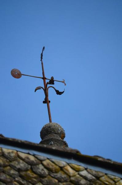 toiture, détail d'une girouette