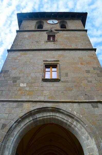 façade sud du clocher, vue générale