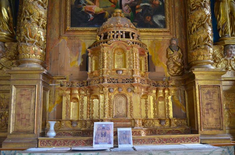 tabernacle du retable du maître-autel, vue générale