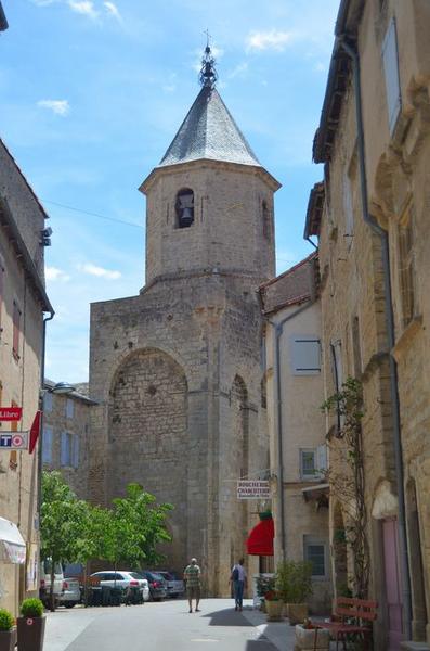 façade occidentale, vue partielle