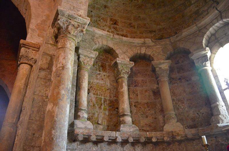 chapelle rayonnante sud, détail des arcatures