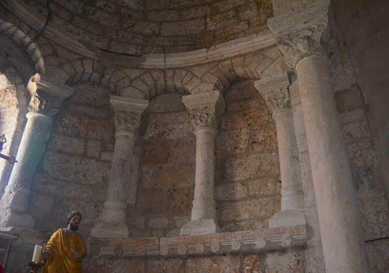 chapelle rayonnante sud, détail des arcatures