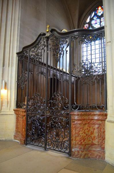 clôture de la sacristie des mariages, vue générale