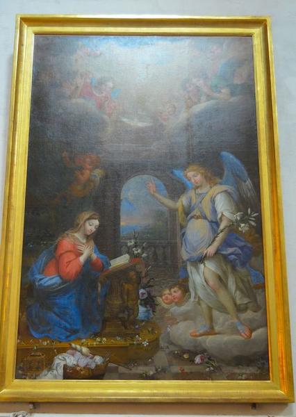 tableau : Annonciation (l'), vue générale