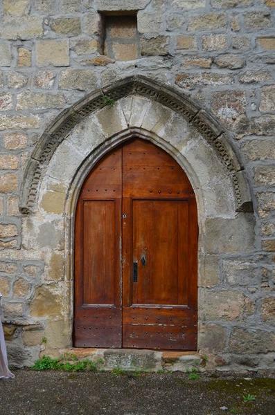 porche d'accès ouest, vue générale