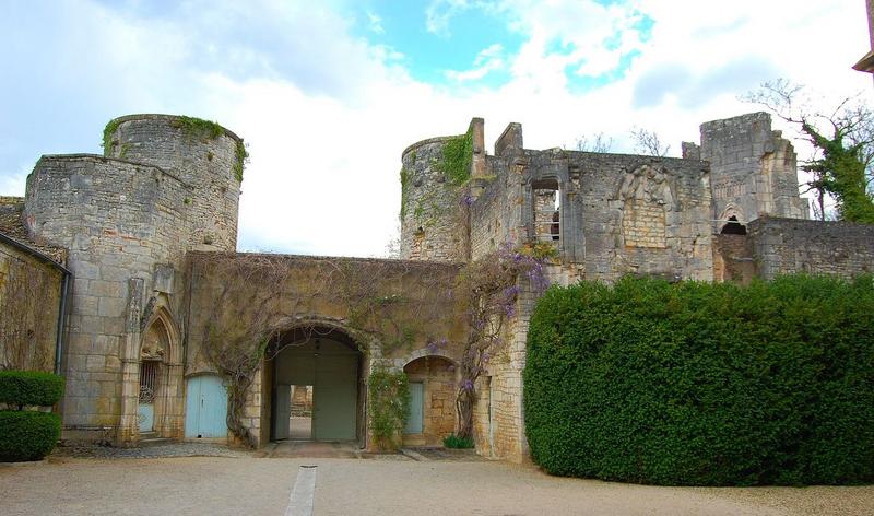 ouvrage d'entrée, façade sud, vue générale