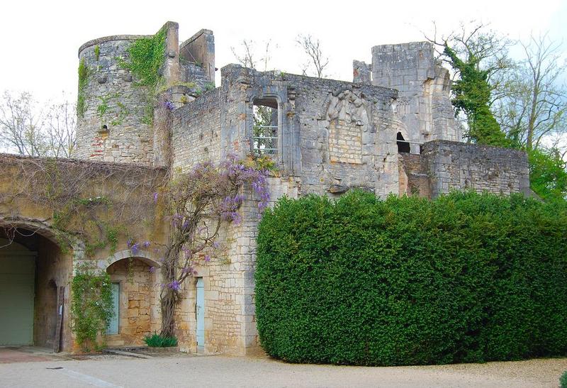 ouvrage d'entrée, bâtiment est, façade sud, vue générale