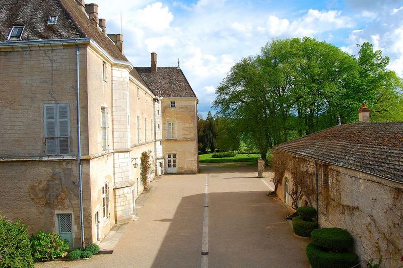 vue générale de la cour d'honneur