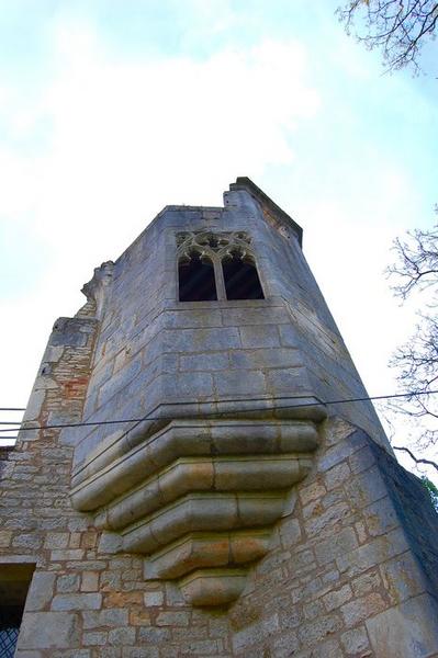 ouvrage d'entrée, bâtiment est, détail d'une tourelle