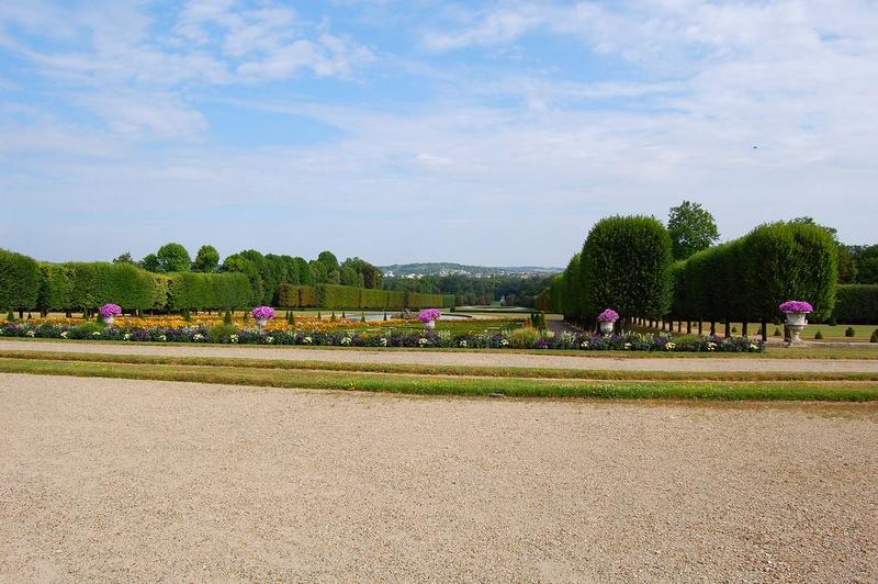 parc, grande perspective nord, vue générale