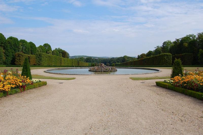 parc, bassin de Scylla, vue générale