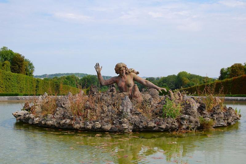 parc, bassin de Scylla, vue générale