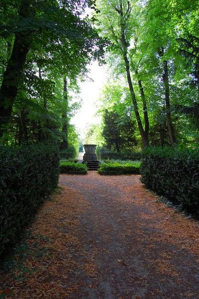 parc, salon des philosophes, vue générale