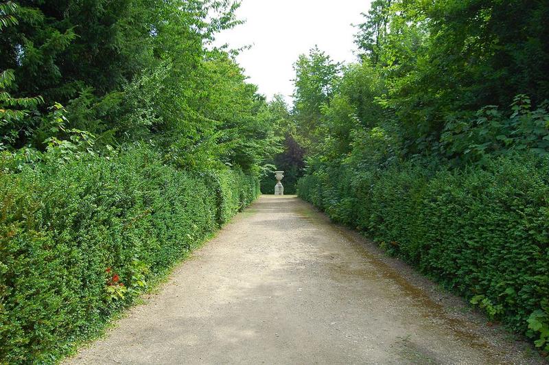 parc, allée transversale est, vue générale