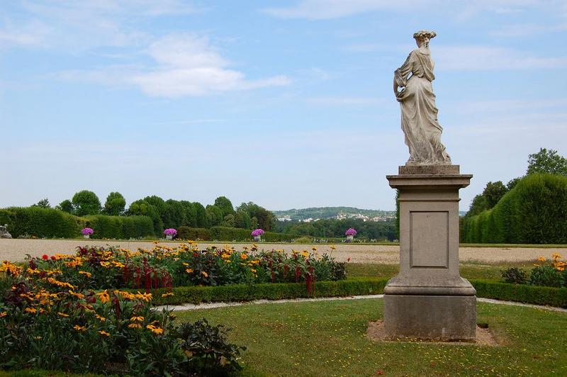 parc, première terrasse, vue générale