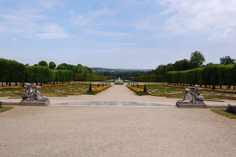 parc, grande perspective nord, vue générale