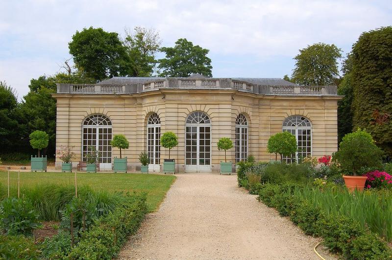 orangerie, façade est, vue générale