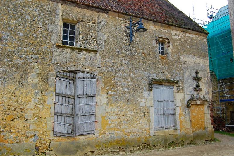 bâtiment conventuel, façade sud, vue partielle