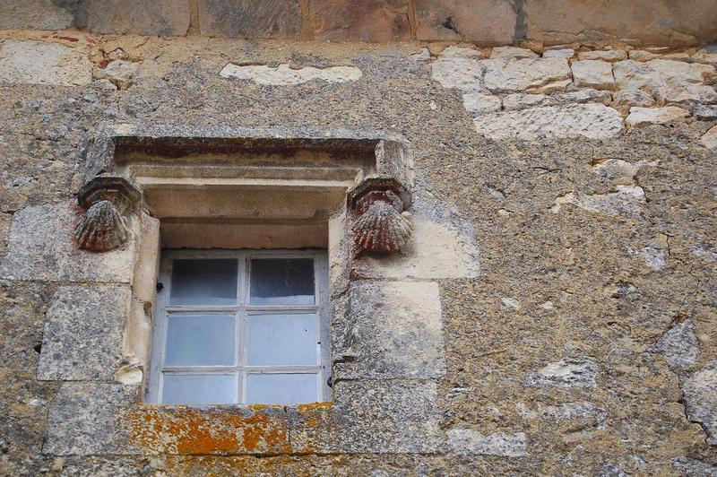 bâtiment conventuel, façade sud, détail d'une baie