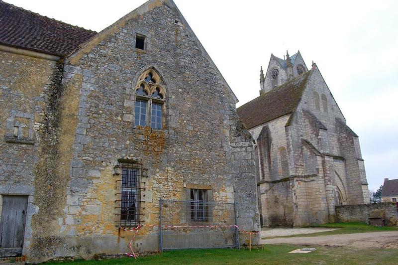 bâtiment conventuel, vue générale du pignon ouest