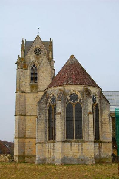 église, vue générale du chevet