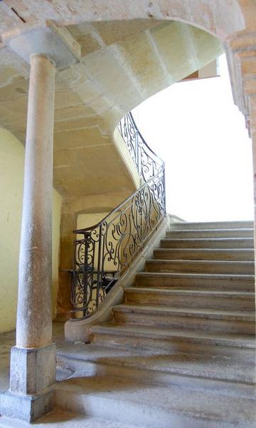 vue générale de l'escalier