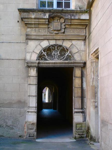 hôtellerie, porte, vue générale