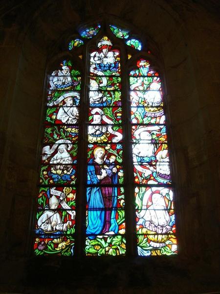 verrière : arbre de Jessé, vue générale