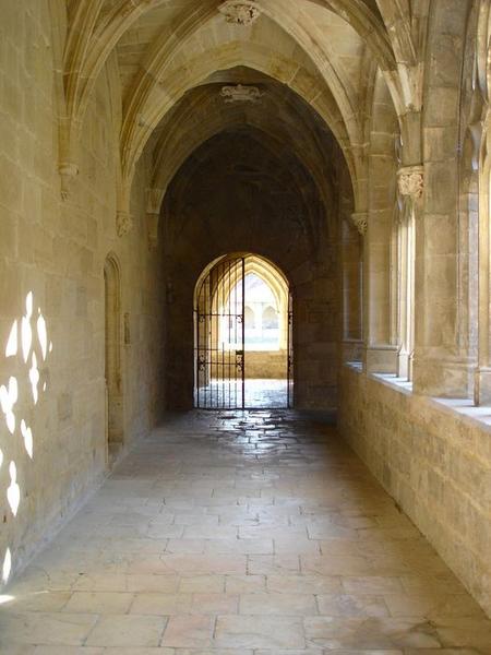 petit cloître, vue partielle