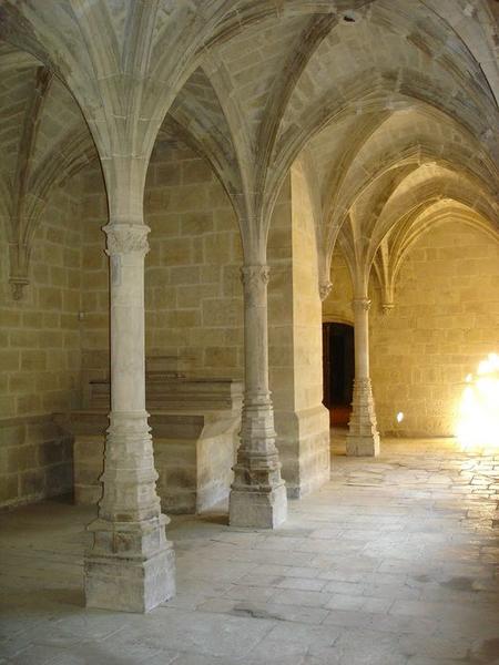 petit cloître, vue partielle