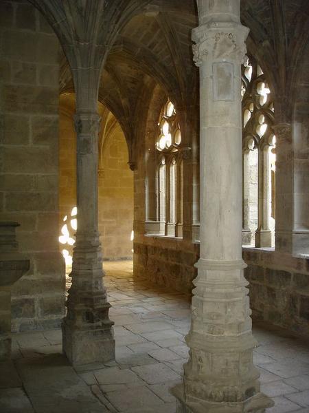 petit cloître, vue partielle