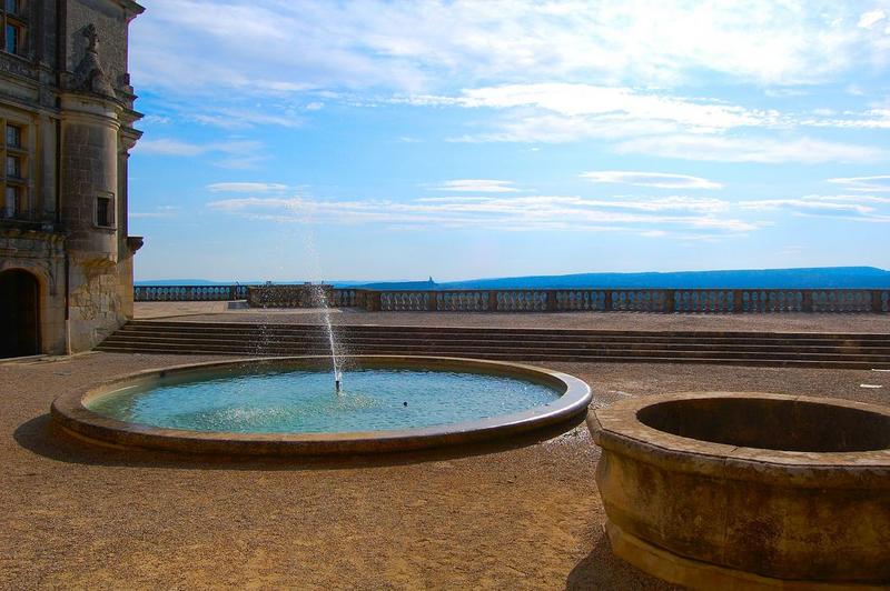 terrasse ouest, vue générale