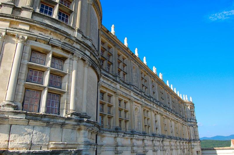 aile dite François 1er, façade sud, vue générale