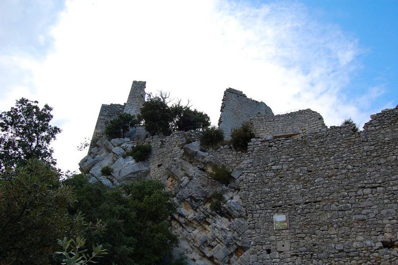 vue partielle des ruines