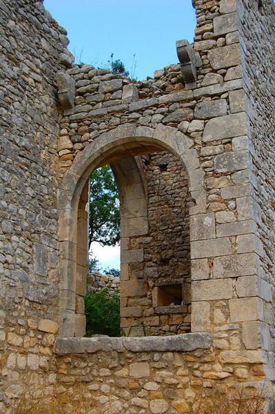 ruines, détail