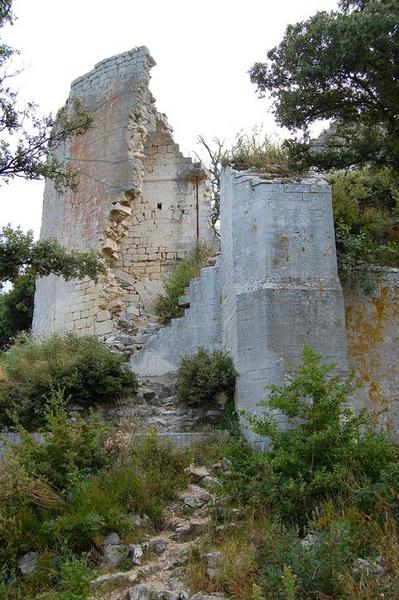 ruines, vue partielle