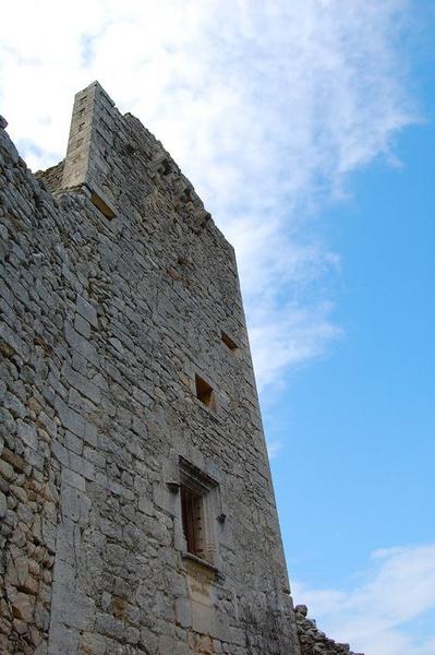 ruines, vue partielle