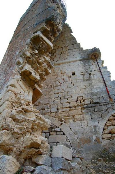 ruines, vue partielle