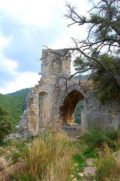 ruines, vue partielle